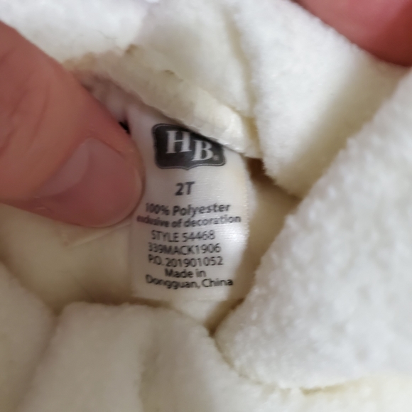 Unicorn House Slippers Girls Toddlers Velcro Strap and Closure - Picture 6 of 8